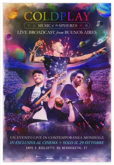 COLDPLAY. MUSIC OF THE SPHERES. LIVE BROADCAST FROM BUENOS AIRES